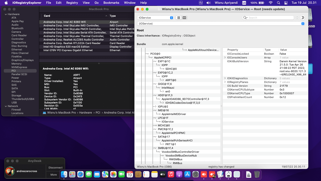 Lenovo Thinkpad X260 4th Dual Battery [SkyLake   Intel HD 520 + PS2]   OpenCore 10